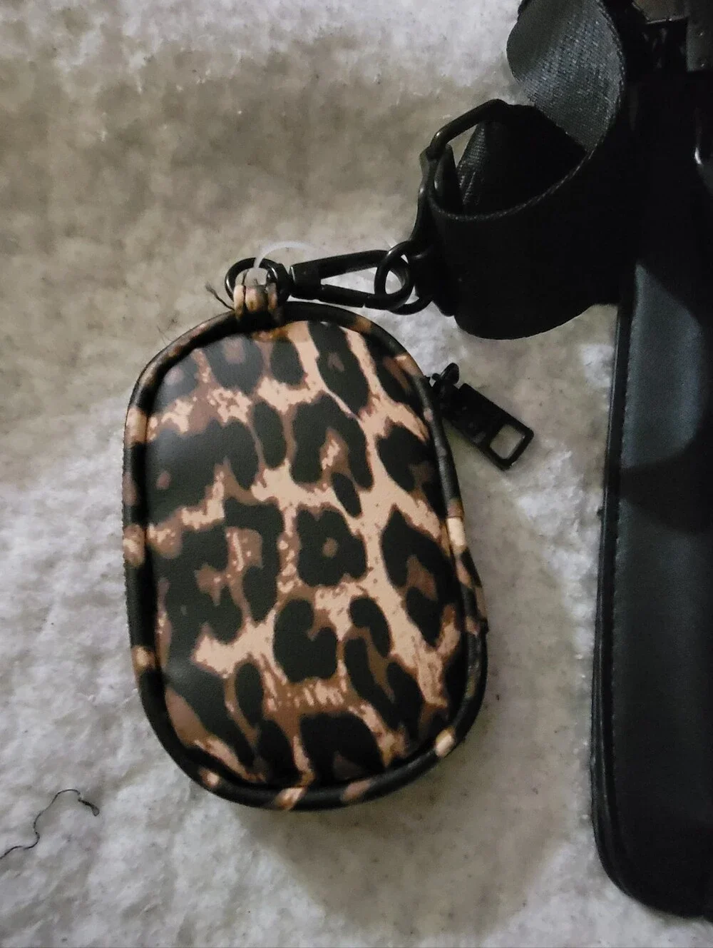 🆕️👜Steve Madden XL Bevelyn Leopard Satchel